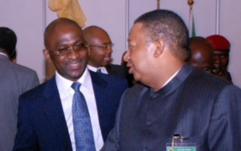 Dr. Sanusi Barkindo with Gbenga Odusanya